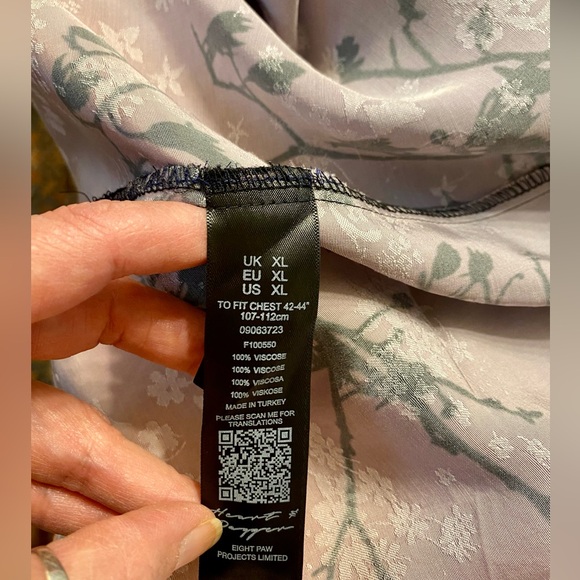 Asos, Heart&Dagger ombre shirt with tree print 42-44 - Picture 4 of 7